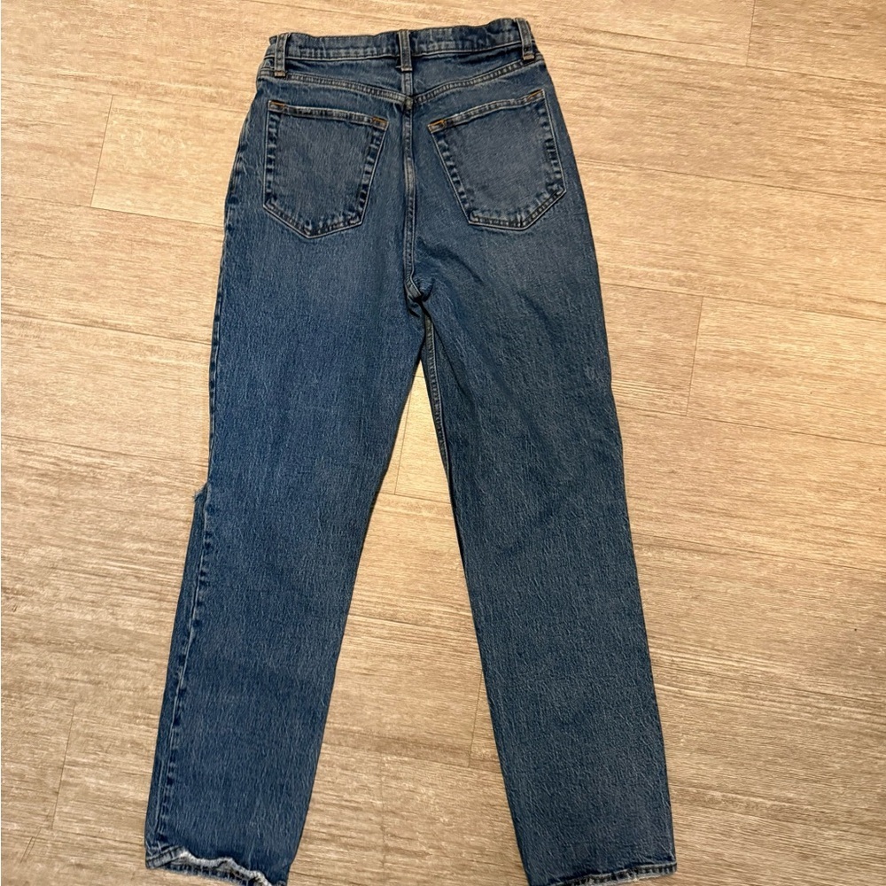 Abercrombie & Fitch Women's Curve Love 90's Straight Ultra High-Rise Jeans - Picture 5 of 11